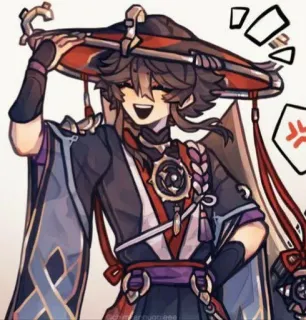 🌟 Scaramouche Genshin Impact Anime, Personaje, Videojuego, Scaramouche, Genshin Impact whatsapp sticker
