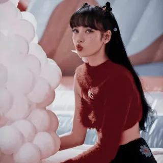 🎶 Lisa リサ, K-POP, BLACKPINK, 歌手, セレブ telegram sticker