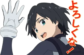 DARLING in the FRANXX :: @line_stickers telegram stickers