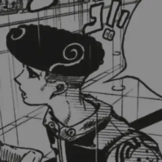 🧧 Josuke Higashikata JoJo's Bizarre Adventure anime, manga, jojo, josuke, character telegram sticker