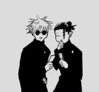 🗿 Gojo Satoru Jujutsu Kaisen Anime, Manga, Gojo Satoru, Jujutsu Kaisen, Personnages, Fanart telegram sticker