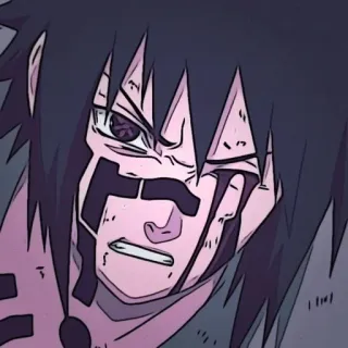🔪 Sasuke Naruto Sasuke Uchiha, Anime, Manga, Uchiha, Marca maldita, Naruto whatsapp sticker