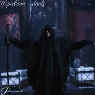 🗡 dark, hooded figure, sword, fantasy, menacing telegram sticker