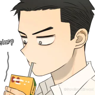 🍹 slurp bebida, brebaje, caja de jugo, pajita telegram sticker