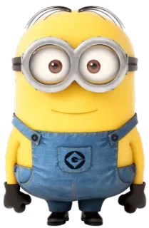 😊 Minion Despicable Me Minion, hoạt hình, hài hước, nhân vật, dễ thương, vàng, Kẻ trộm mặt trăng telegram sticker