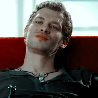 🥨 Klaus Mikaelson The Vampire Diaries vampire diaries, klaus mikaelson, joseph morgan, the originals, tv show, supernatural telegram sticker
