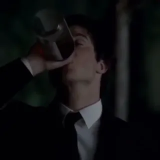 🩸 drinking, man, suit, party, alcohol telegram sticker