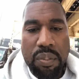 🧪 Kanye West kanye west, musician, singer, rapper, celebrity, ye whatsapp sticker