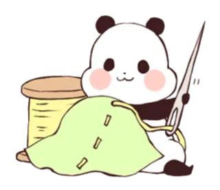 Yururin Panda 1 & 2 telegram stickers