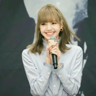 😄 Lisa kpop, lisa, blackpink, chanteuse, idole, femme telegram sticker