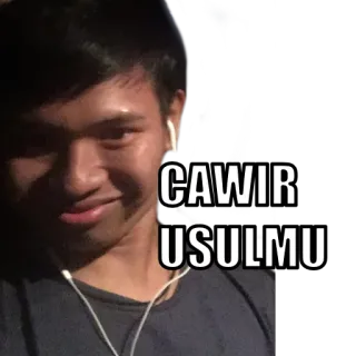 😜 CAWIR USULMU telegram sticker