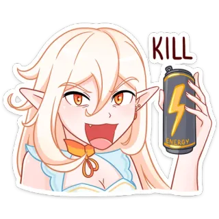 Айрис :: @stickroom telegram stickers