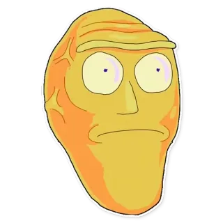 😐 Mr. Poopybutthole Rick and Morty Mr. Poopybutthole, Rick and Morty, Karakter kartun, Komedi, Stiker, Animasi telegram sticker