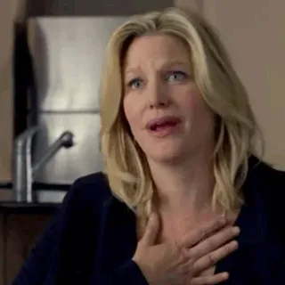 🌓 Skyler White Breaking Bad tv, series, blonde, shocked, expression telegram sticker