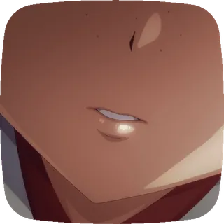 😘 顔, 唇, クローズアップ, 人, 口, 肌, 顔の特徴 telegram sticker