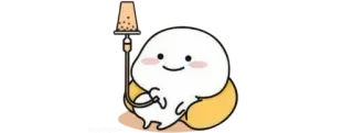 🍚 carino, kawaii, cartone animato, bevanda, boba telegram sticker