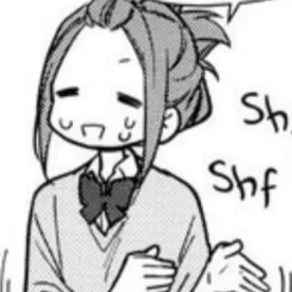 🪶 Sh
Shf Manga, Anime, Schattig, Cartoon, Personage, Tekening telegram sticker