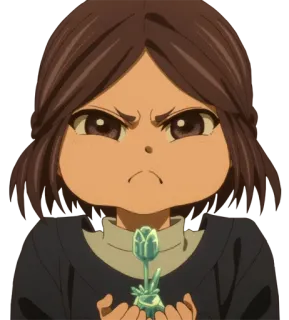 😠 Anime, Mädchen, Wütend, Charakter, Anime Mädchen whatsapp sticker