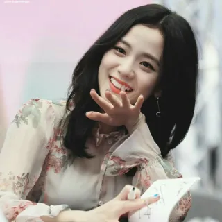 💙 Jisoo Jisoo, Blackpink, K-pop, chanteuse, célébrité telegram sticker