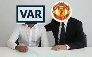 📺 VAR calcio, calcio, sport, Manchester United, VAR, moviola in campo telegram sticker