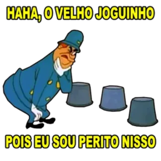 🗑 HAHA, O VELHO JOGUINHO
POIS EU SOU PERITO NISSO Desenho animado, Polícia, Jogo, Vintage, Inspetor telegram sticker