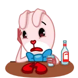 Bowtie Bunny | @Premium_Emojis_Telegram telegram emojis 😭
