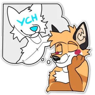 💭 YCH telegram sticker