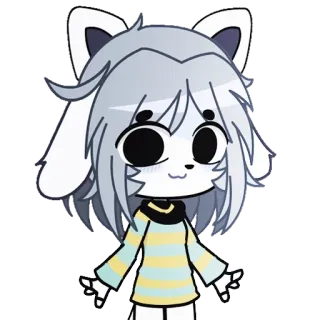 🥰 desenho animado, animal, personagem, ilustração, adesivo telegram sticker