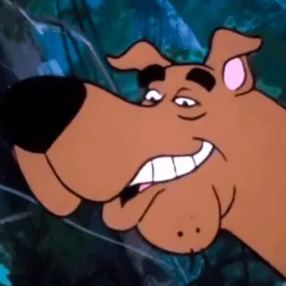🐶 Scooby-Doo dog, cartoon, scooby, mystery, animation telegram sticker