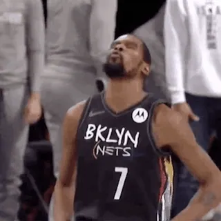 ๐ฎโ๐จ Kevin Durant Bola Basket, Kevin Durant, NBA, Brooklyn Nets, Olahraga telegram sticker