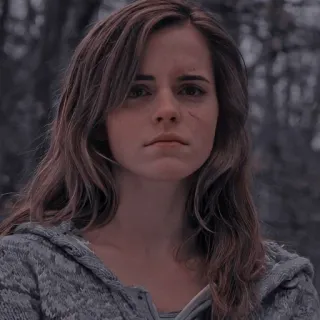 🦋 Hermione Granger Harry Potter Hermiona, Granger, Harry Potter, Emma Watson, blizna whatsapp sticker