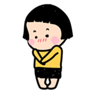 👧 telegram sticker