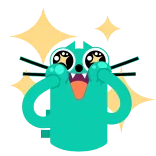 Little Catto telegram stickers