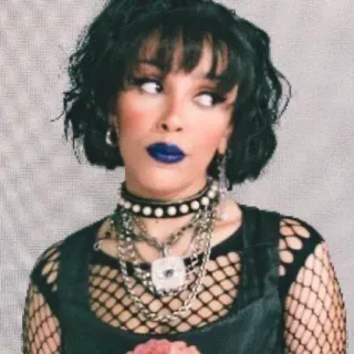 🐚 Doja Cat doja cat, chanteuse, rappeur, célébrité, pop star telegram sticker