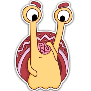 🤔 Desenho animado, Fofo, Animal, Adesivo telegram sticker