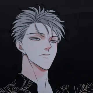 🔮 uomo, personaggio, anime, disegno telegram sticker