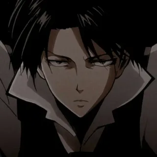 📎 Levi Ackerman Attack on Titan anime, manga, attack on titan, levi, levi ackerman, anime character, fictional character telegram sticker