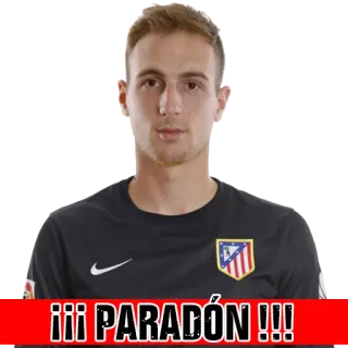 🏧 ¡¡¡ PARADÓN !!! Вратарь, Футбол, Футбол, Спорт, Испанский telegram sticker