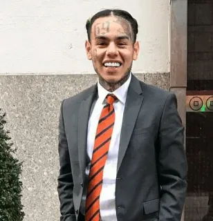 🧑‍🎤 6ix9ine rappeur, 6ix9ine, Tekashi69, musique telegram sticker