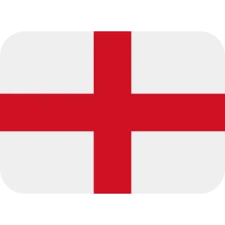 🏴󠁧󠁢󠁥󠁮󠁧󠁿 bandera, Inglaterra, bandera inglesa, Cruz de San Jorge, bandera nacional telegram sticker