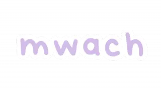 💜 mwach beijo, efeito sonoro, desenho animado, roxo, fofo telegram sticker