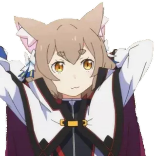 😌 Felix Argyle Re:Zero Anime, Orecchie da gatto, Carino, Felix, Re:Zero telegram sticker