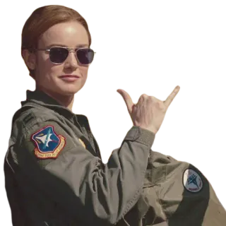 🤙 飞行员, 空军, 军事, 惊奇队长 telegram sticker