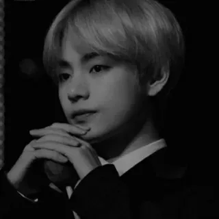😒 V kpop, bts, корейский, музыка, айдол, певец, v telegram sticker