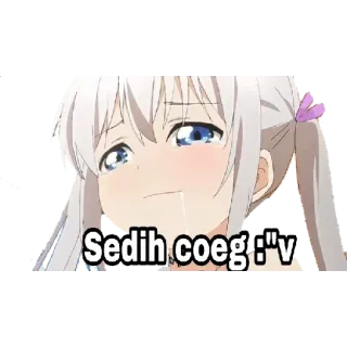 😢 Sedih coeg :"v Anime, Triste, Ragazza, Piangendo, Lacrime telegram sticker