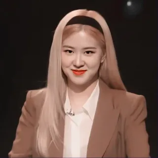 🐰 Rosé kpop, певец, знаменитость, rose, blackpink telegram sticker