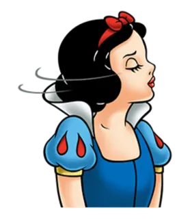 😤 Snow White princess, disney, cartoon, snow white, fairy tale telegram sticker