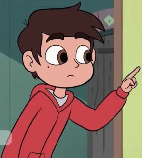 👉 Marco Diaz Star vs. the Forces of Evil cartoon, character, Marco Diaz, animated telegram sticker