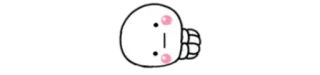 😭 cartoon, character, offensive gesture whatsapp sticker