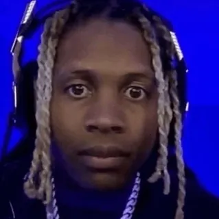 🔊 Lil Durk rapper, music, lil durk, artist, musician telegram sticker